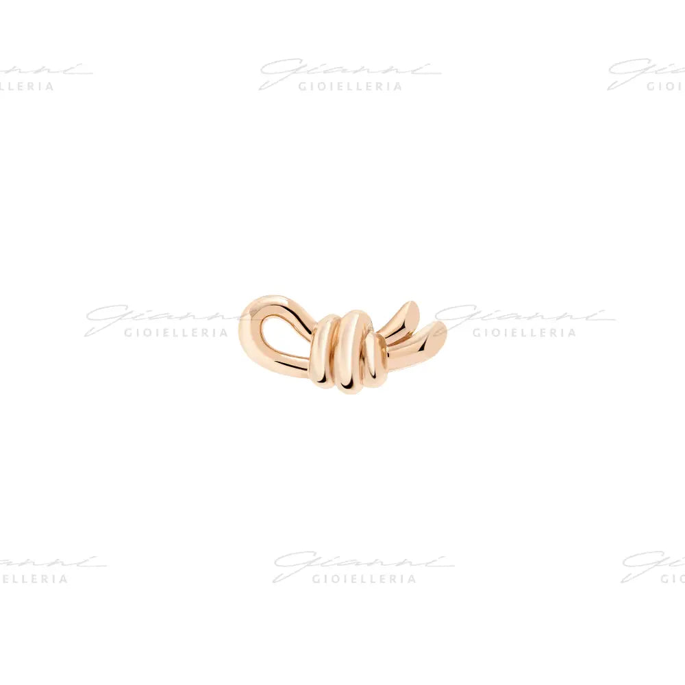 Orecchino Dodo - Nodo Oro Rosa Orecchini