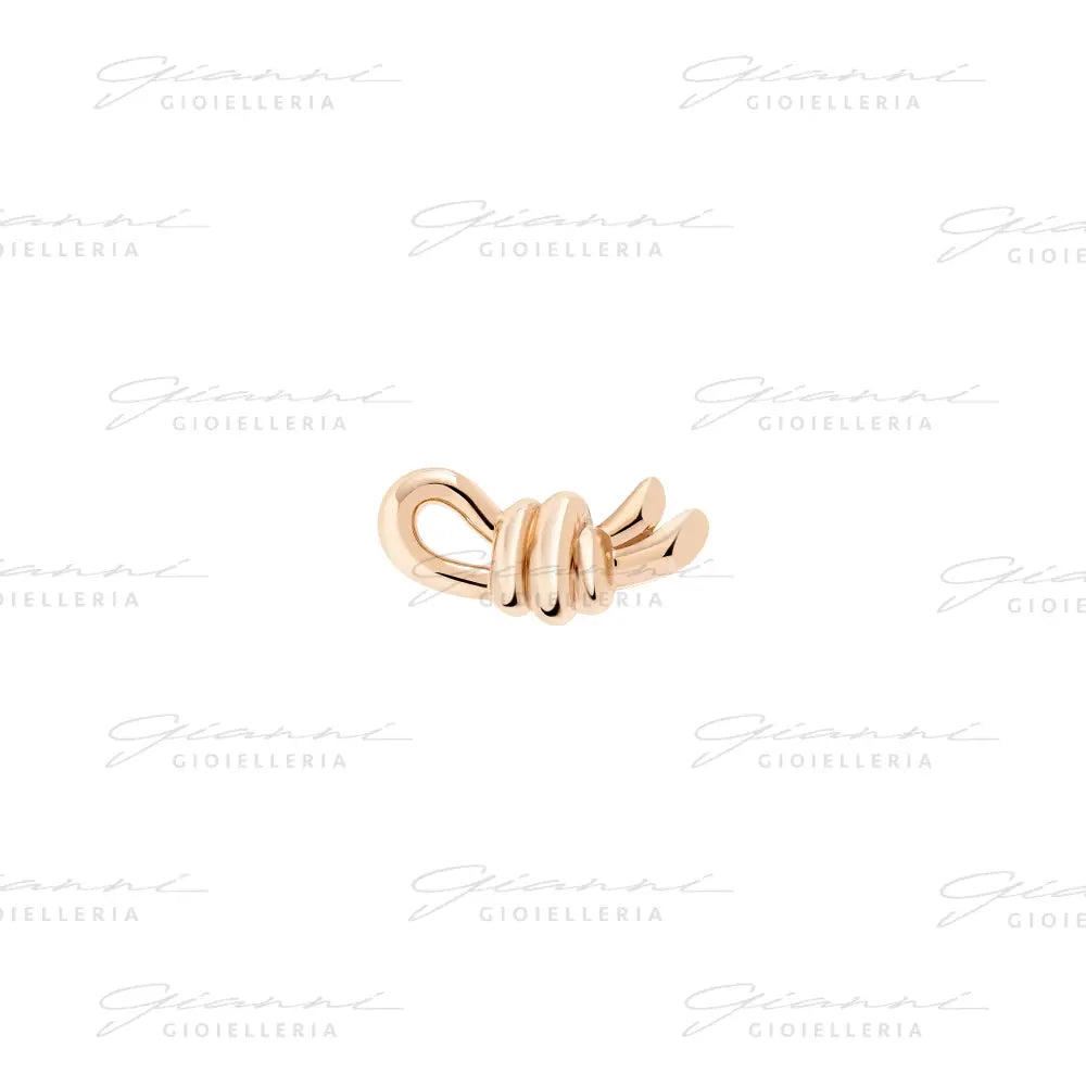 Orecchino Dodo - Nodo Oro Rosa Orecchini