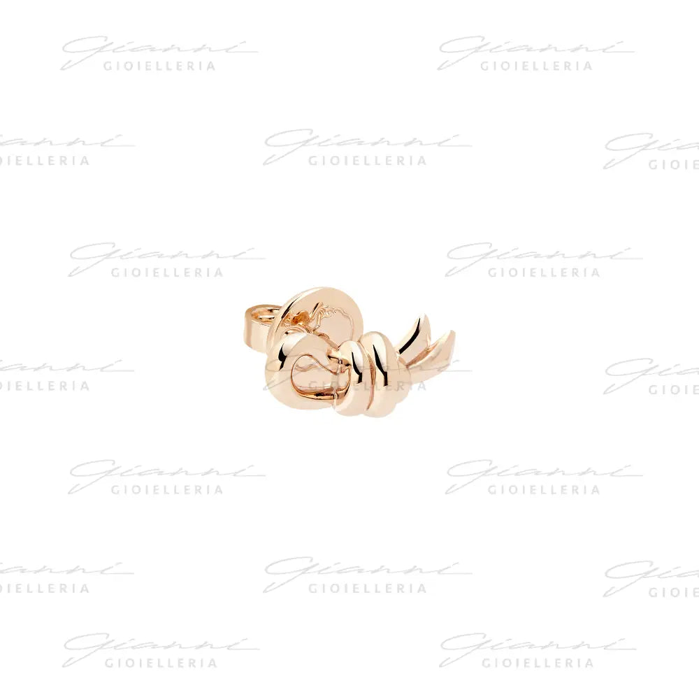 Orecchino Dodo - Nodo Oro Rosa Orecchini