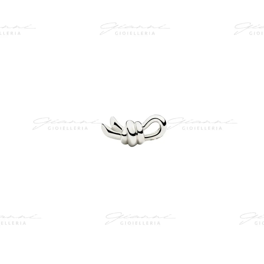 Orecchino DoDo - Stud nodo argento Orecchini