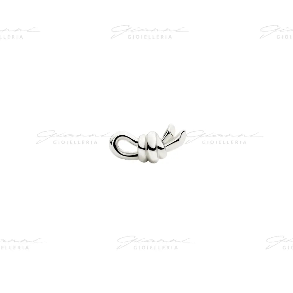 Orecchino DoDo - Stud nodo argento Orecchini