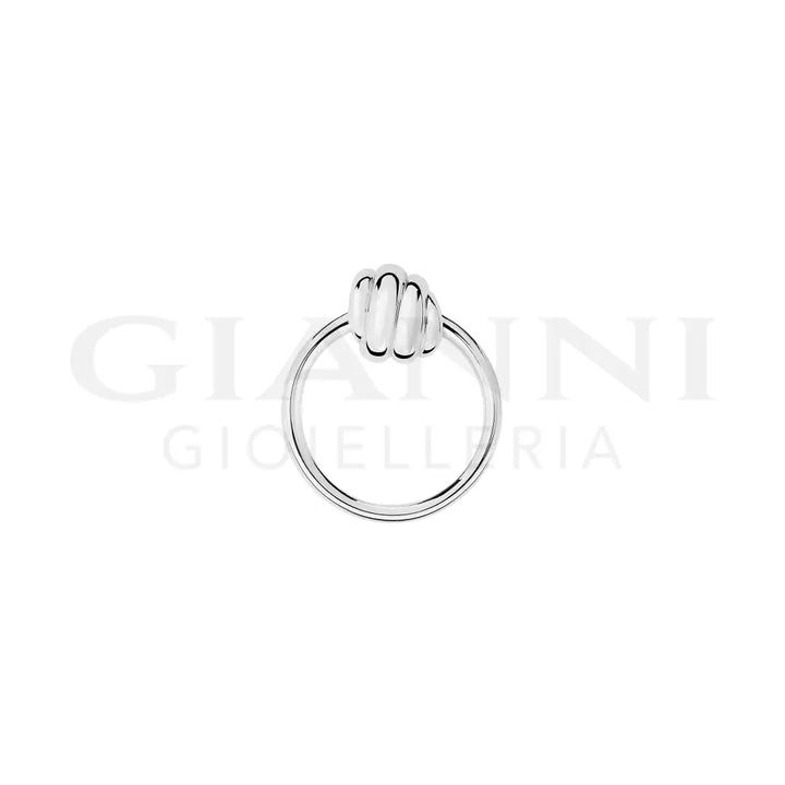 Orecchino DoDo - Stud nodo argento Orecchini