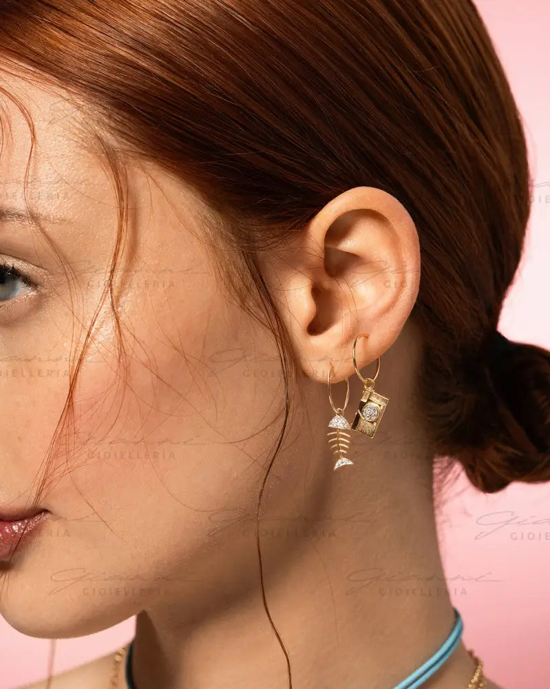 Orecchino Rue Des Mille - Hoop small Orecchini