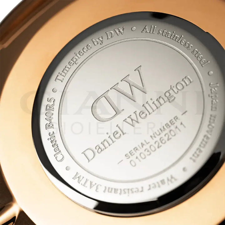 Orologio Daniel Wellington - Classic Cornwall Black Rose Gold Orologi