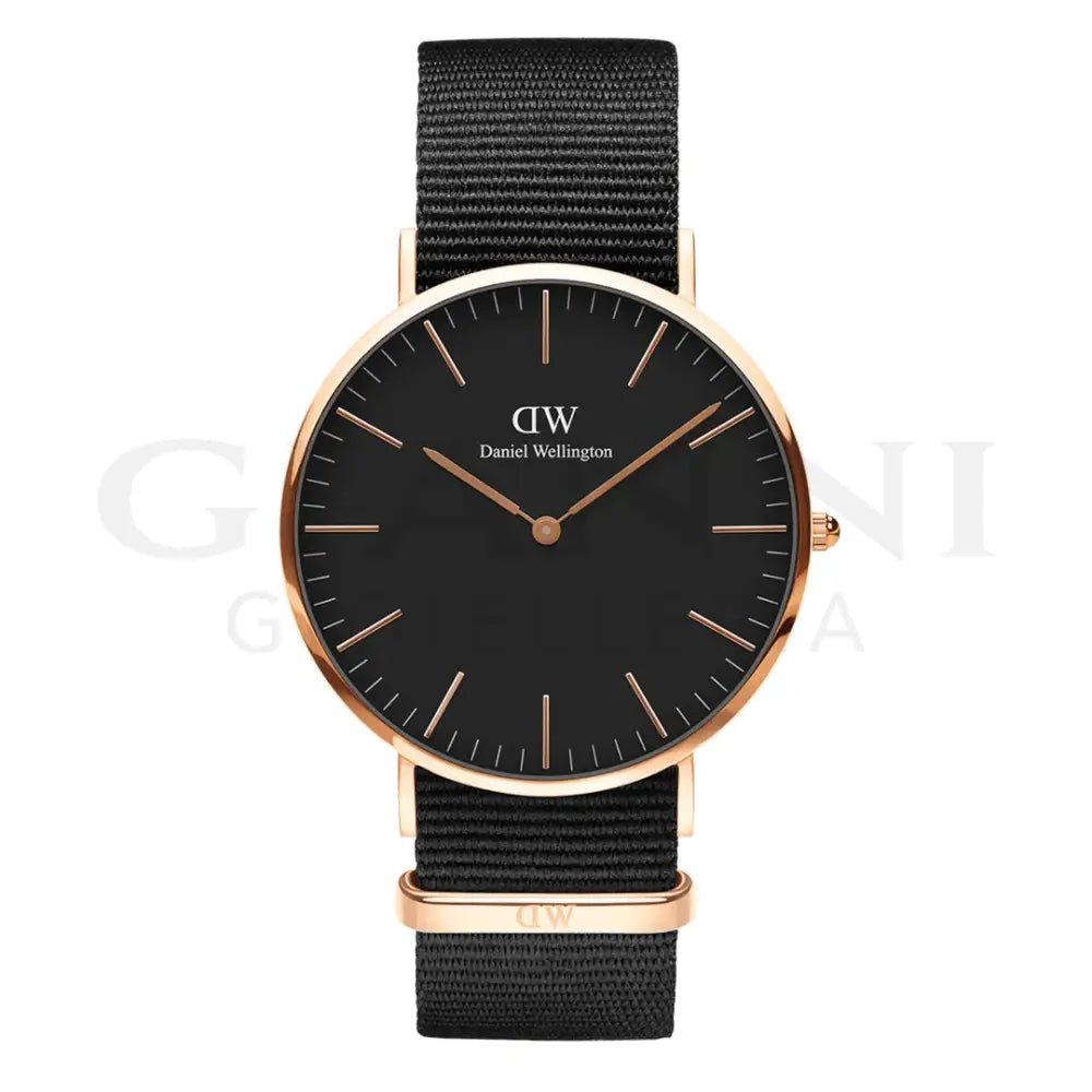 Orologio Daniel Wellington - Classic Cornwall Black Rose Gold Orologi