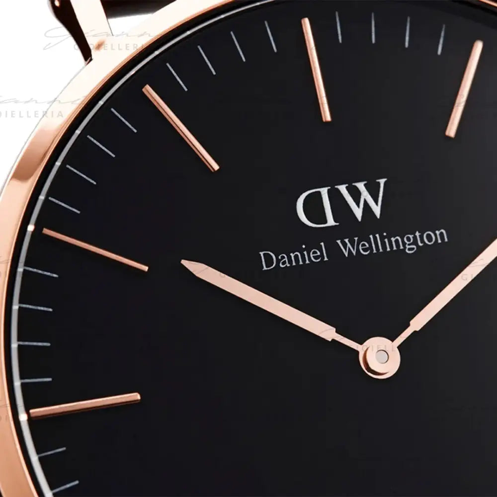 Orologio Daniel Wellington - Classic Cornwall Black Rose Gold Orologi