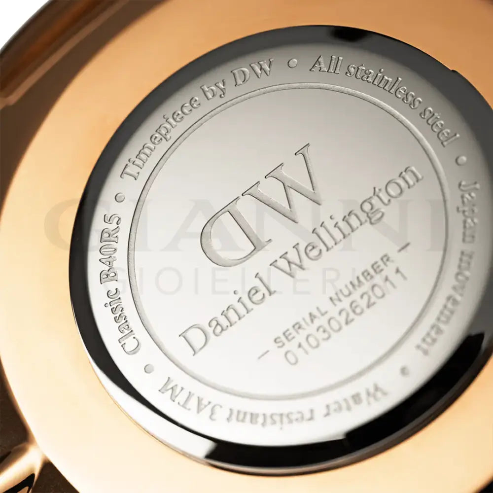 Orologio Daniel Wellington - Classic Sheffield Black Rose Gold Orologi