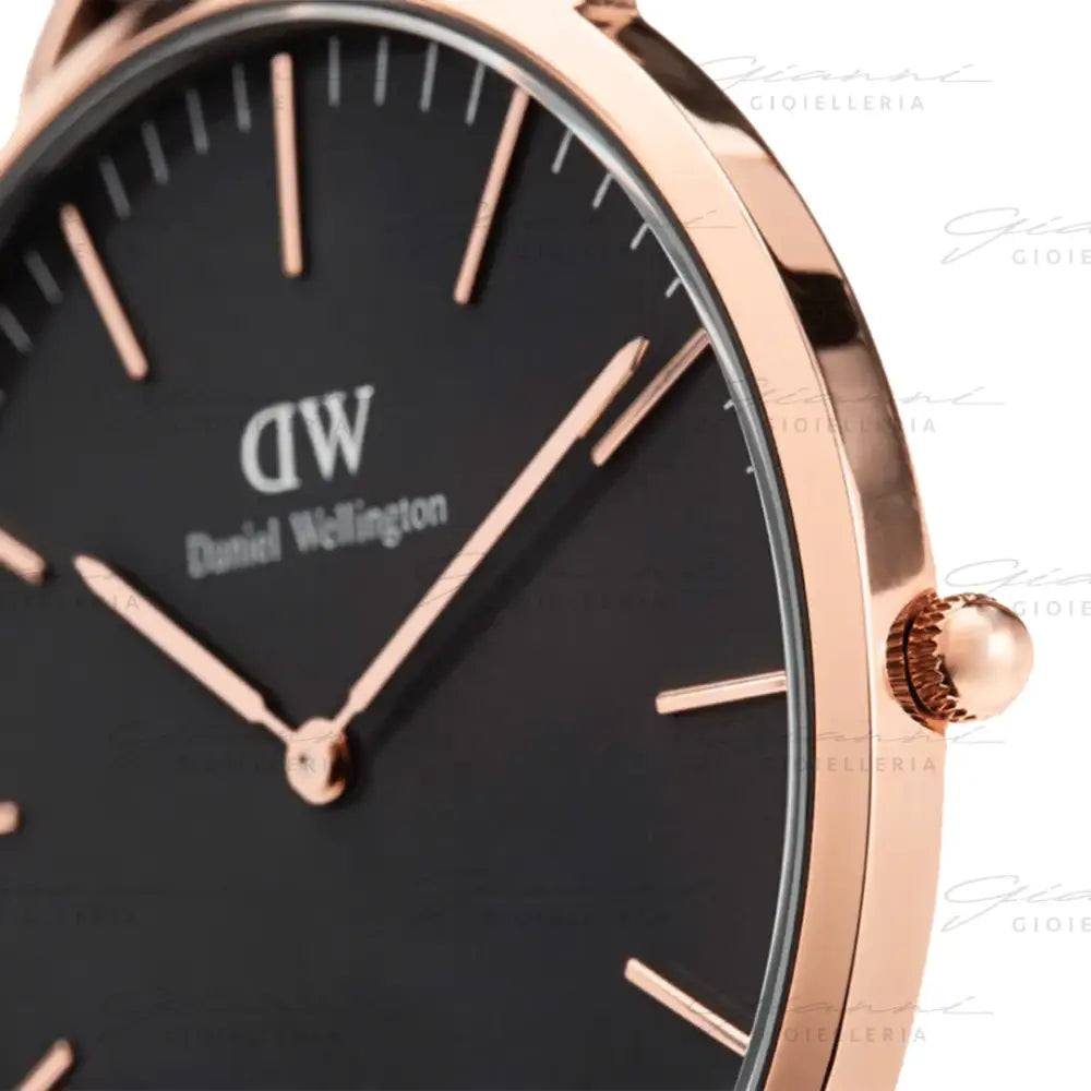 Orologio Daniel Wellington - Classic Sheffield Black Rose Gold Orologi