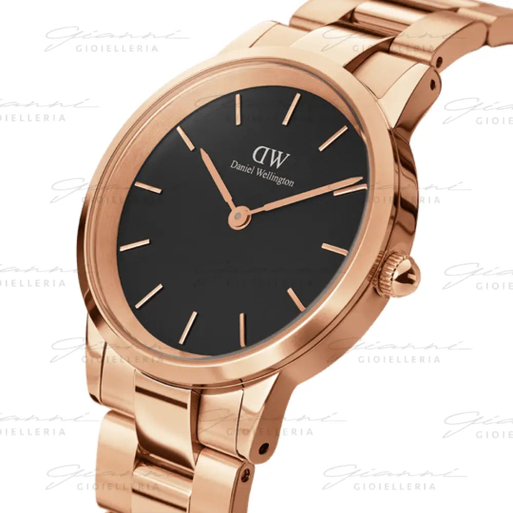 Orologio Daniel Wellington - Donna Iconic Link Rose Gold in Acciaio Orologi