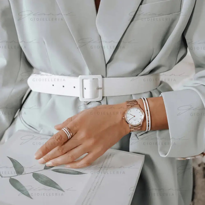 Orologio Daniel Wellington - Donna Iconic Link Rose Gold in Acciaio Orologi