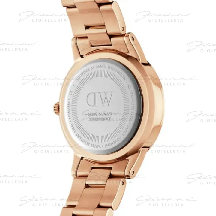Orologio Daniel Wellington - Donna Iconic Link Rose Gold in Acciaio Orologi