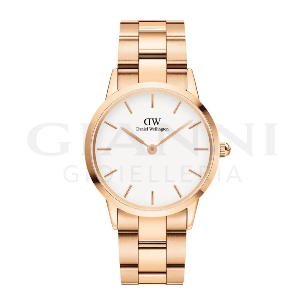 Orologio Daniel Wellington - Donna Iconic Link Rose Gold in Acciaio Orologi