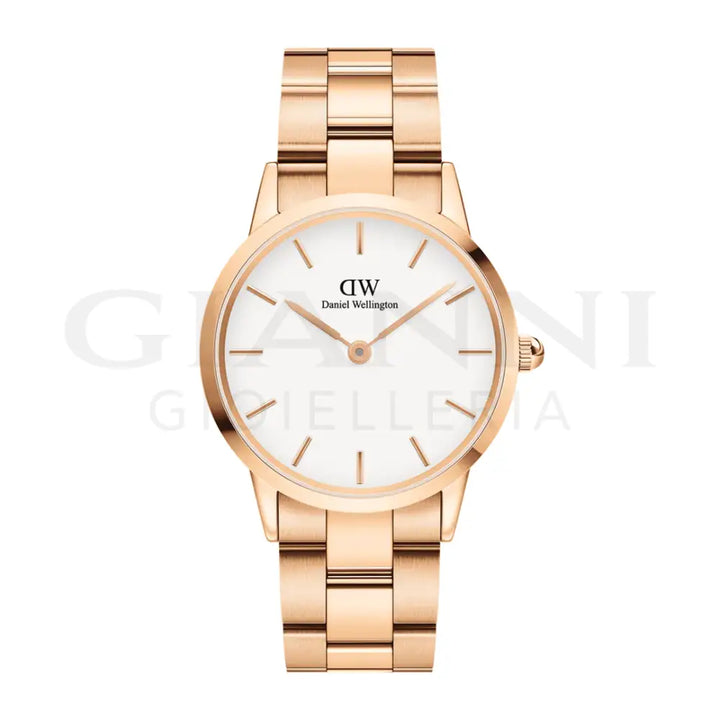 Orologio Daniel Wellington - Donna Iconic Link Rose Gold in Acciaio Orologi