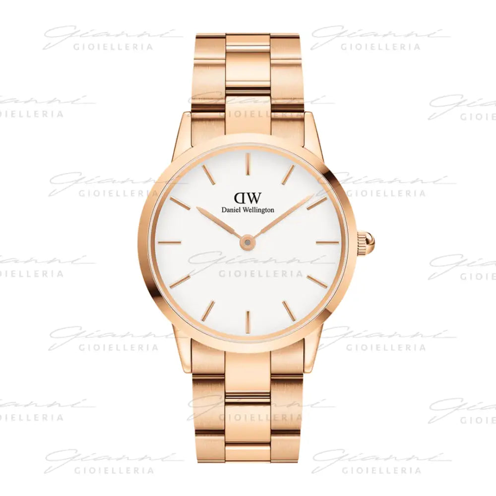 Orologio Daniel Wellington - Donna Iconic Link Rose Gold in Acciaio Orologi