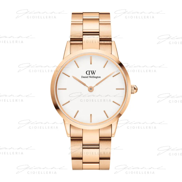 Orologio Daniel Wellington - Donna Iconic Link Rose Gold in Acciaio Orologi