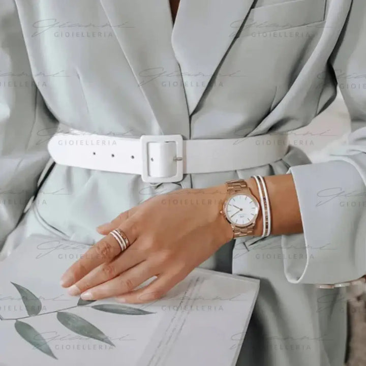 Orologio Daniel Wellington - Donna Iconic Link Rose Gold in Acciaio Orologi