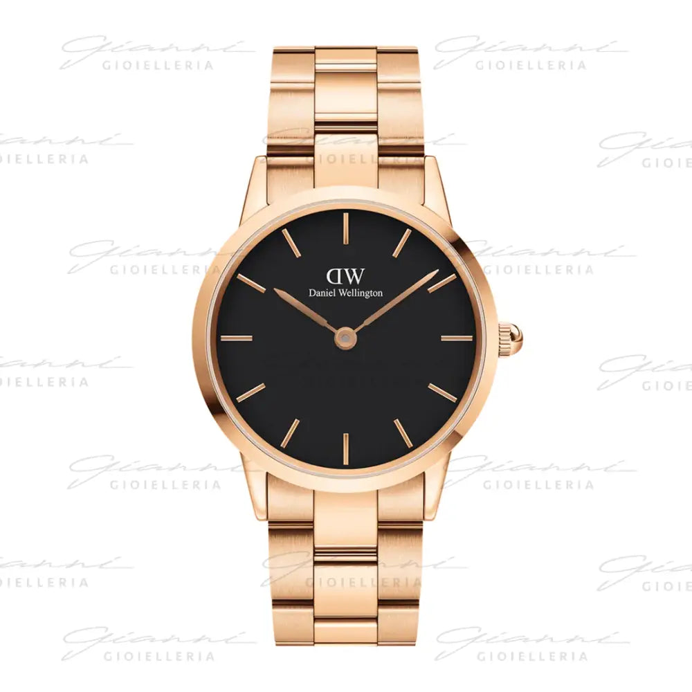 Orologio Daniel Wellington - Donna Iconic Link Rose Gold in Acciaio Orologi