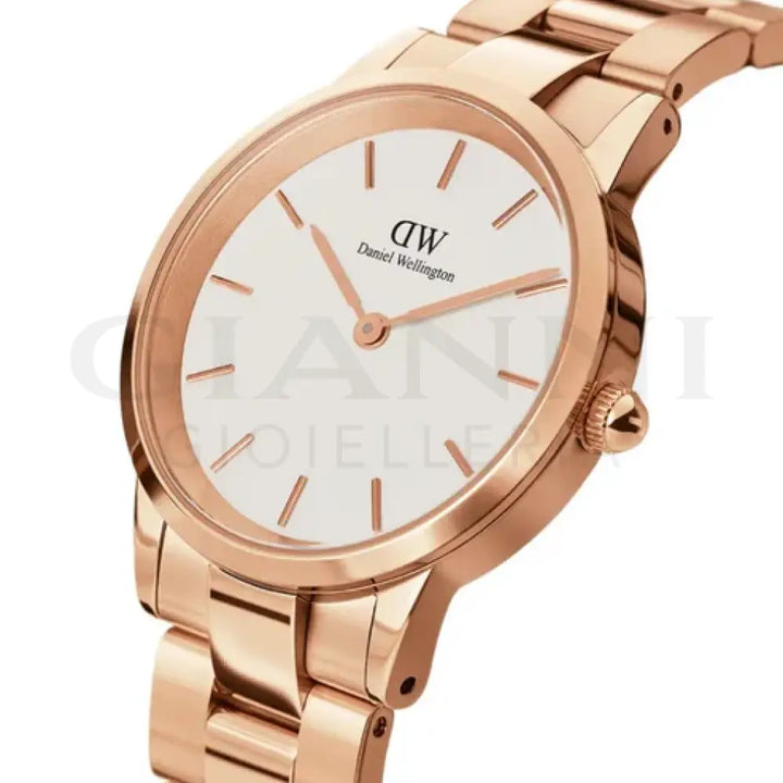 Orologio Daniel Wellington - Donna Iconic Link Rose Gold in Acciaio Orologi