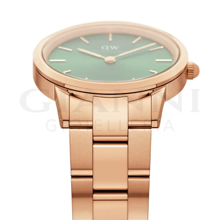 Orologio Daniel Wellington - Iconic Link Emerald Green Rose Gold Orologi