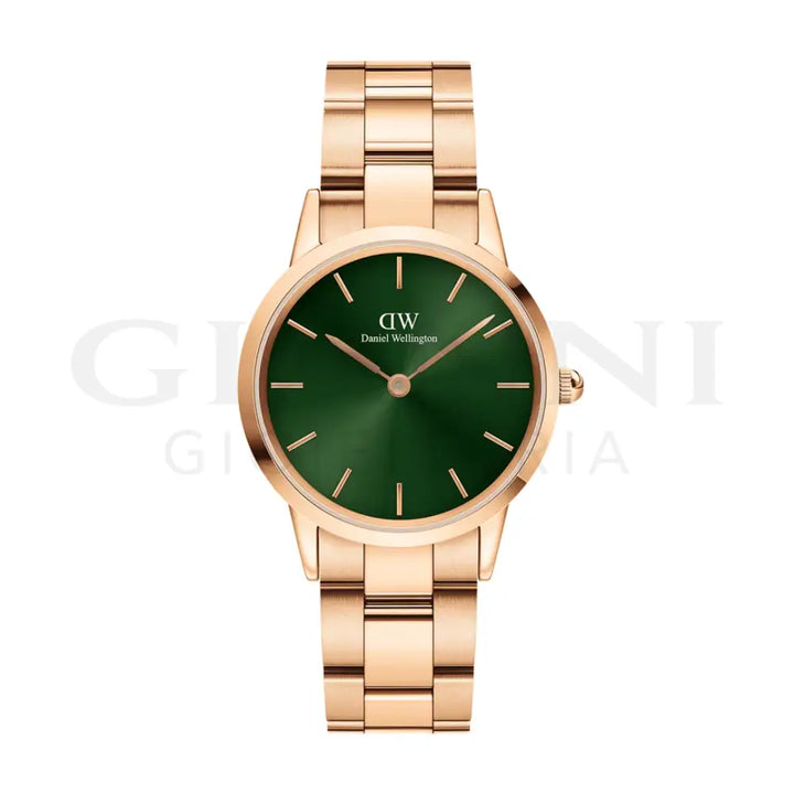 Orologio Daniel Wellington - Iconic Link Emerald Green Rose Gold Orologi