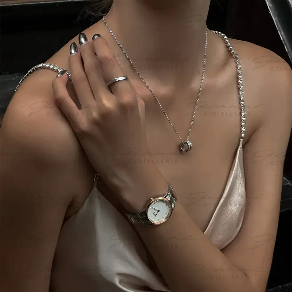 Orologio Daniel Wellington - Iconic Link Lumine Rose Gold Orologi