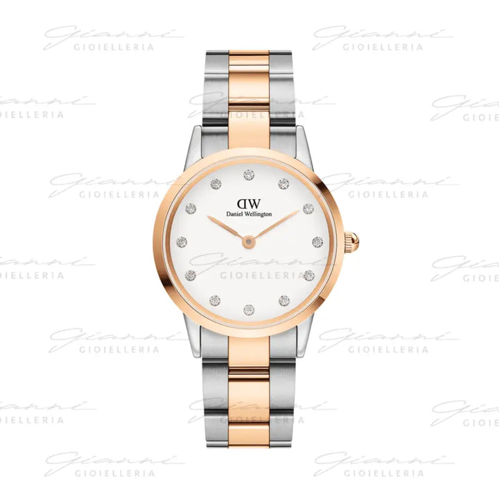 Orologio Daniel Wellington - Iconic Link Lumine Rose Gold Orologi