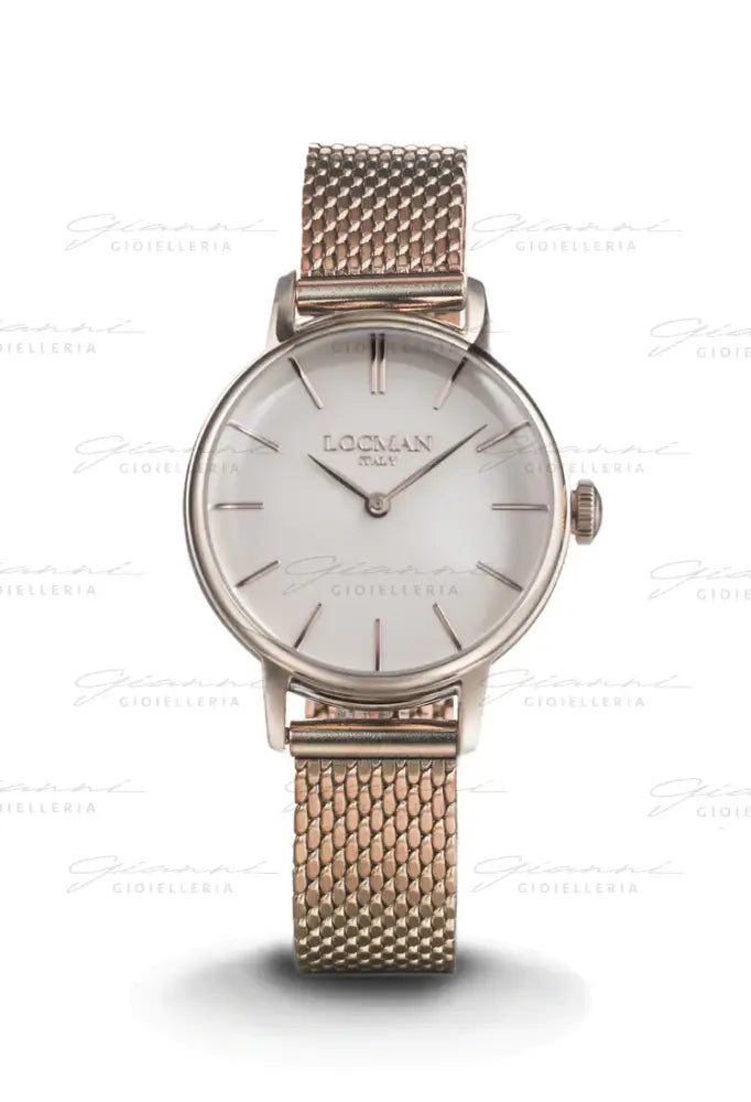 Orologio LOCMAN - 1960 Donna Cipria Dorato Rosa Orologi