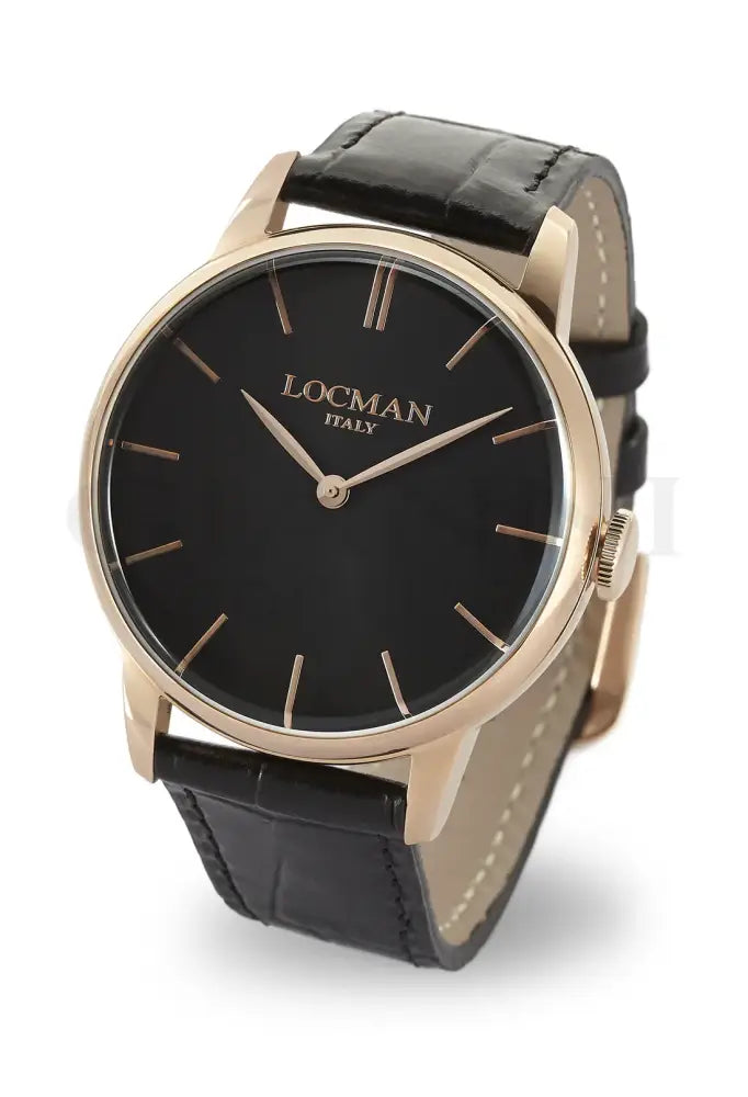 Orologio LOCMAN - Classic 1960 in Acciaio Placcato Oro Rosa Orologi