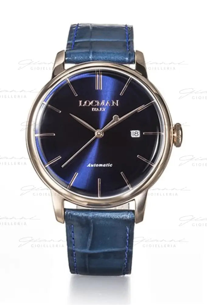 Orologio LOCMAN - Uomo Classic 1960 in Acciaio Placcato Oro Rosa Orologi