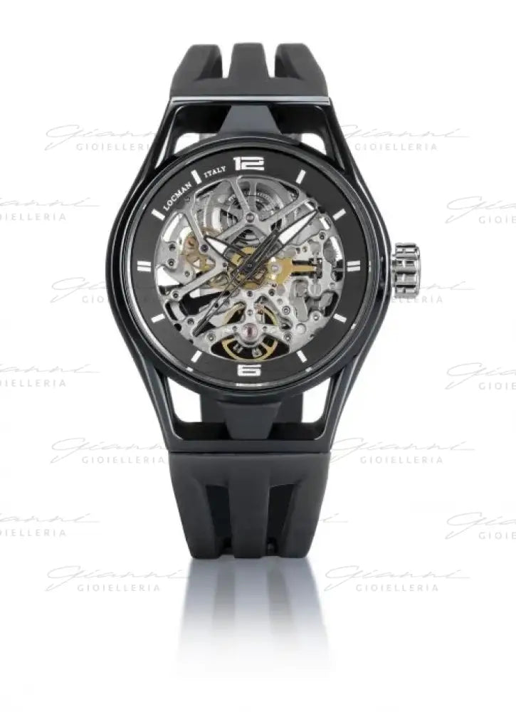 Orologio LOCMAN - Uomo Montecristo Skeleton in Acciaio Orologi