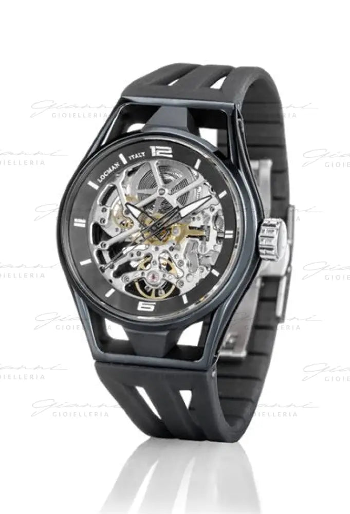 Orologio LOCMAN - Uomo Montecristo Skeleton in Acciaio Orologi
