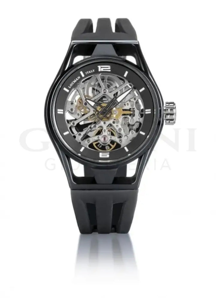 Orologio LOCMAN - Uomo Montecristo Skeleton in Acciaio Orologi
