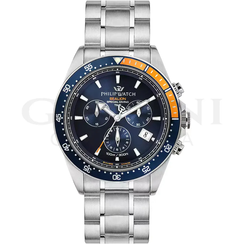 Orologio Philip Watch - Uomo Sealion in Acciaio Orologi