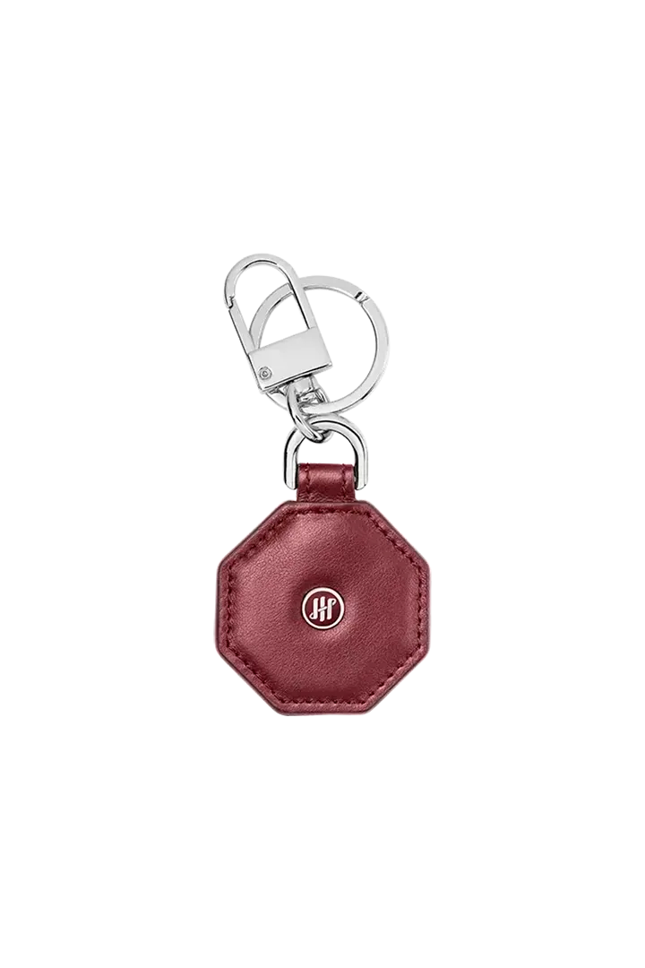 Portachiavi Montegrappa - Signet Series Otto, Pelle Liscia Bordeaux