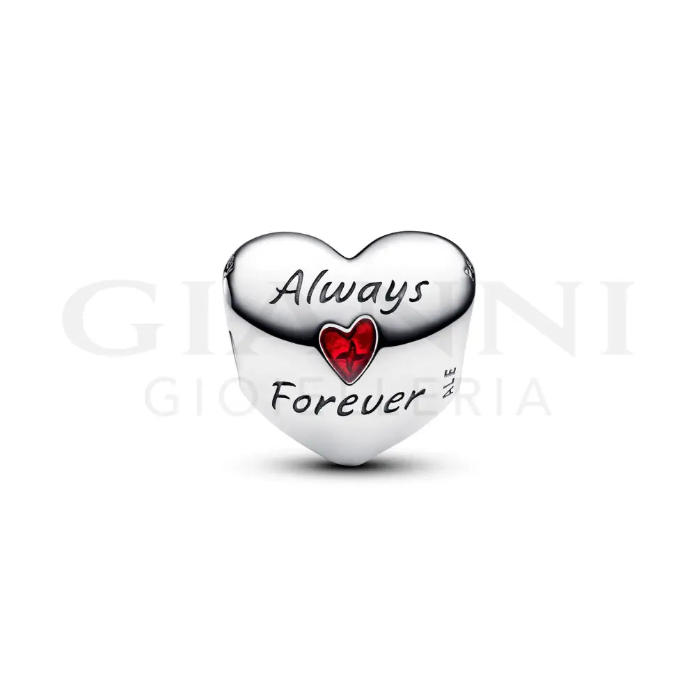 Pandora Charm Cuore Mickey & Minnie ’Always Forever’ Charm