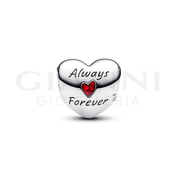 Pandora Charm Cuore Mickey & Minnie ’Always Forever’ Charm