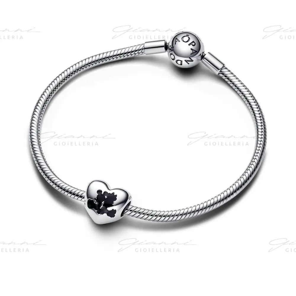 Pandora Charm Cuore Mickey & Minnie ’Always Forever’ Charm