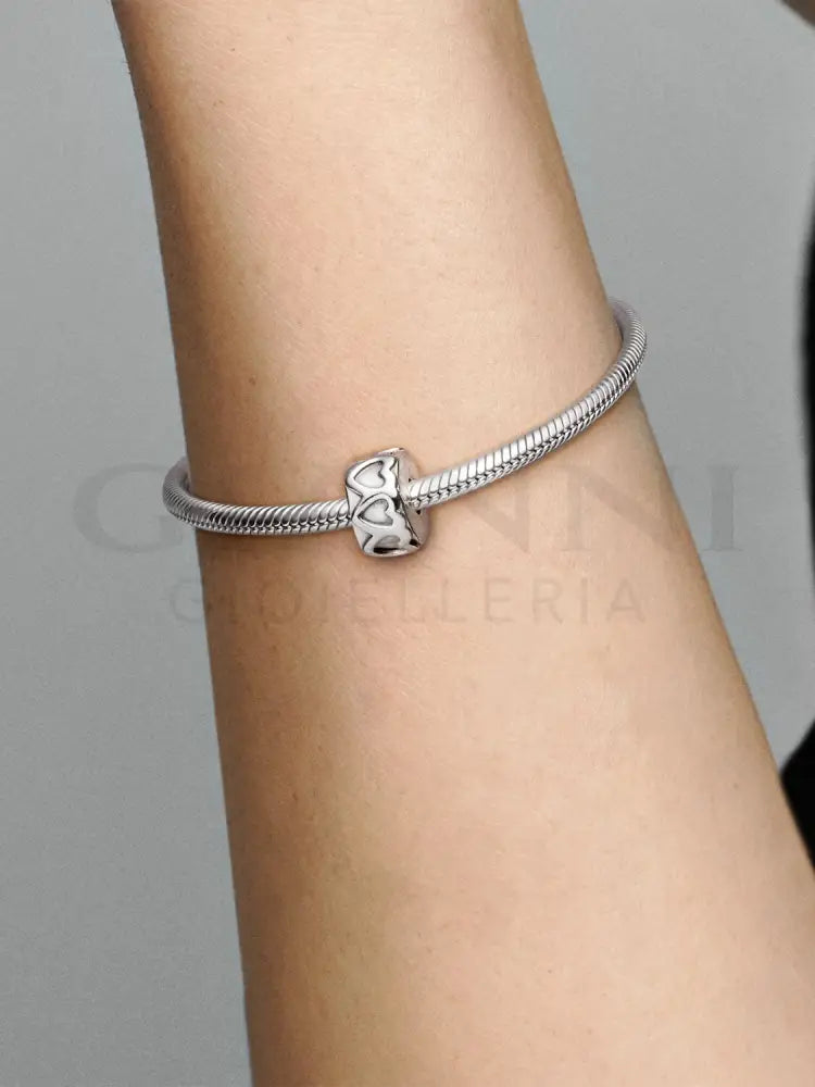 Pandora - Clip Fascia di cuori Charm