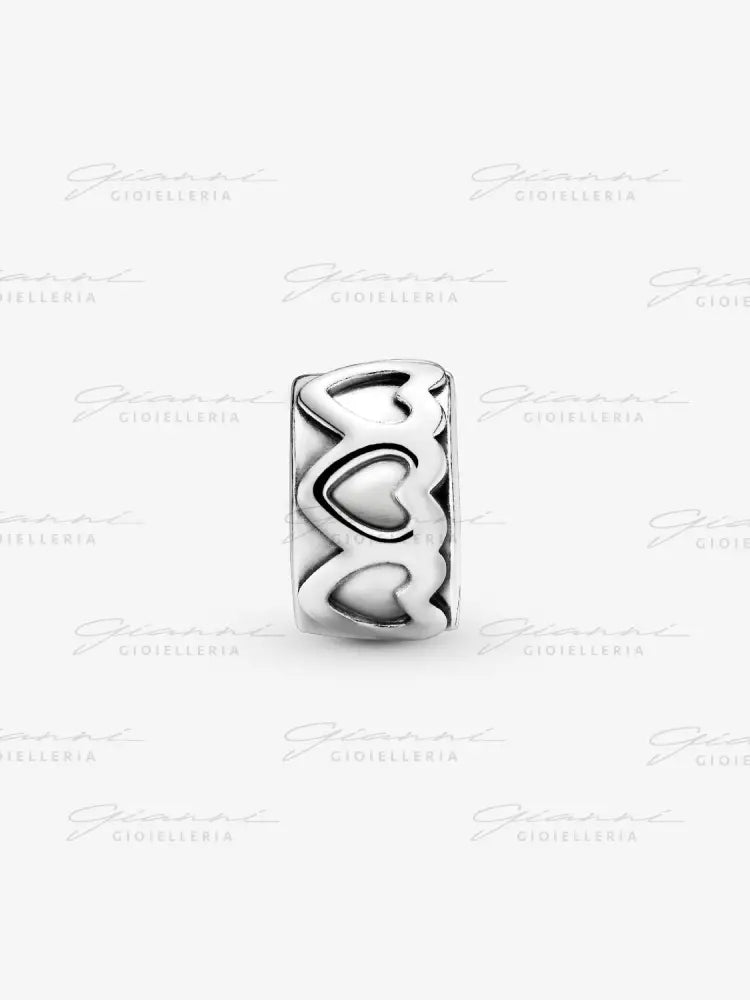 Pandora - Clip Fascia di cuori Charm