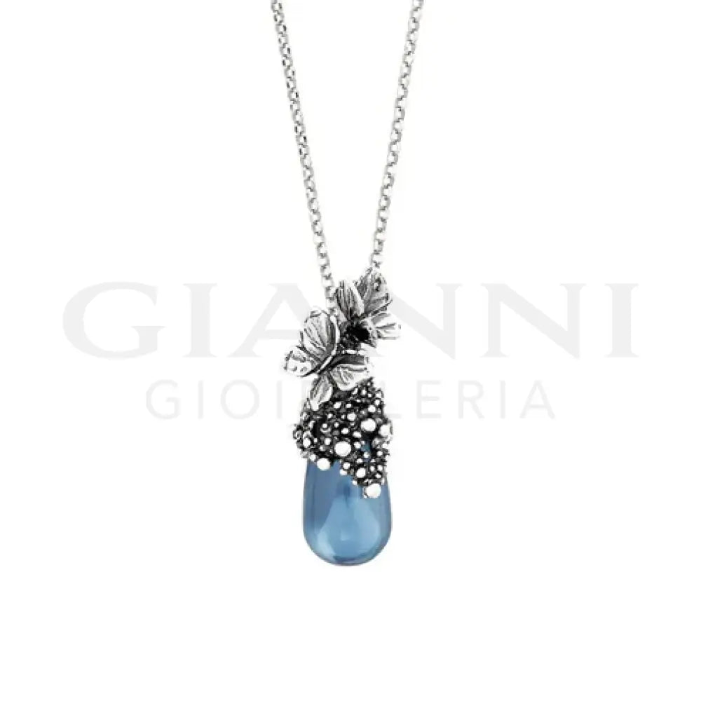 Pendente Giovanni Raspini - Goccia Farfalle Collane
