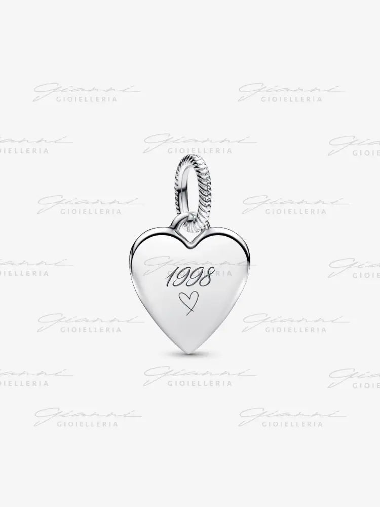 Pendente Pandora - Cuore da incidere Charm