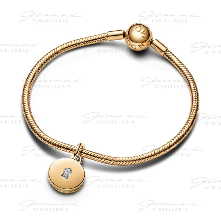 Pendente Pandora - Lucchetto Apribile da incidere Charm