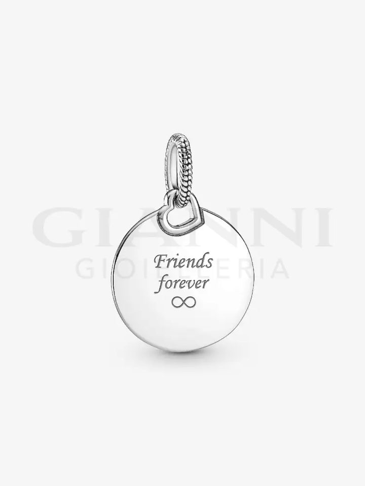 Pendente Pandora - Medaglia da incidere in Argento Charm