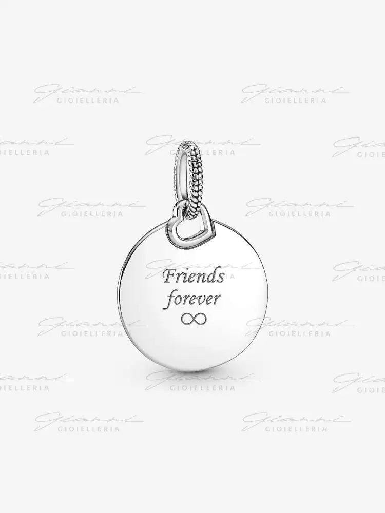 Pendente Pandora - Medaglia da incidere in Argento Charm