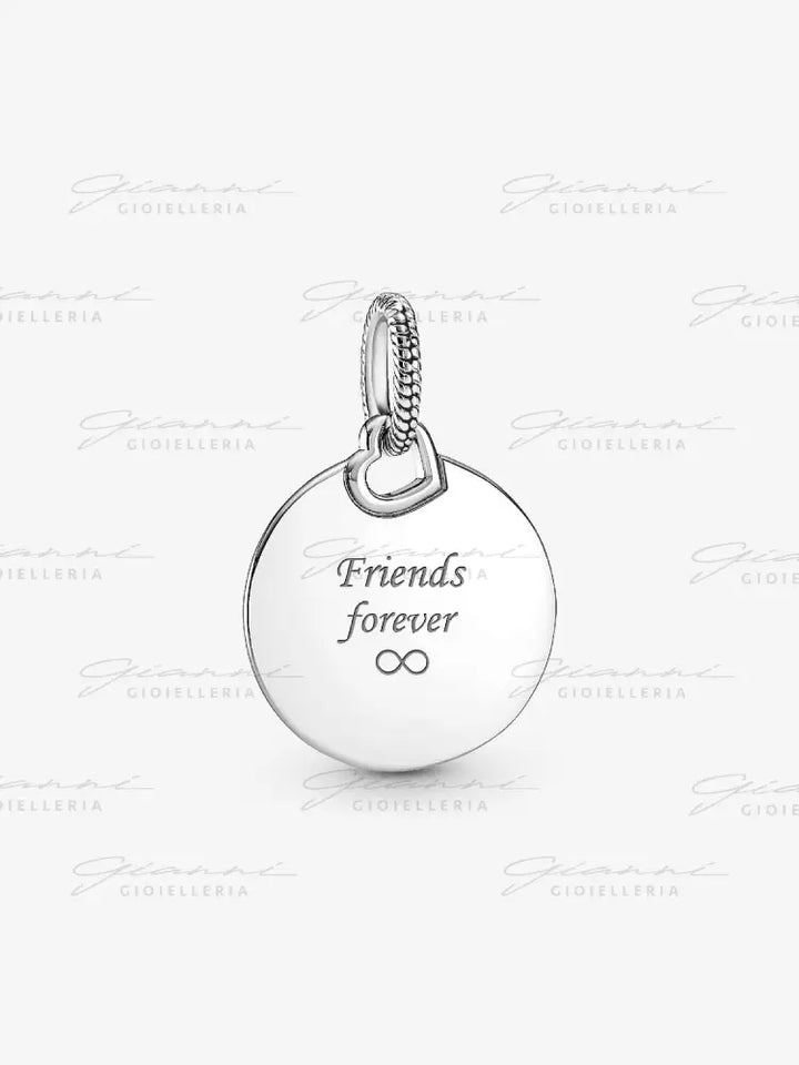 Pendente Pandora - Medaglia da incidere in Argento Charm