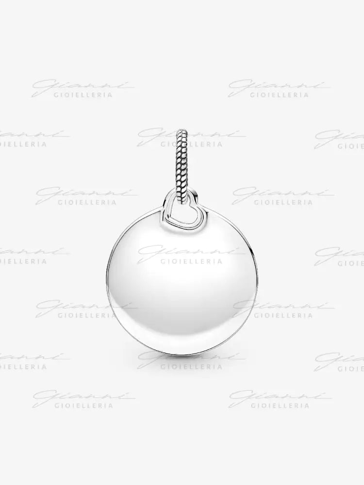 Pendente Pandora - Medaglia da incidere in Argento Charm