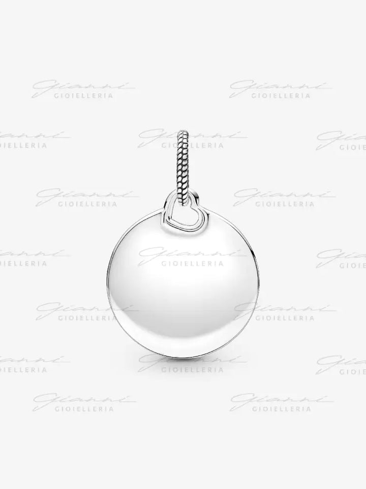 Pendente Pandora - Medaglia da incidere in Argento Charm