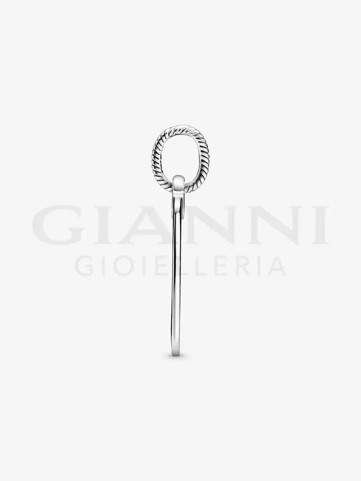 Pendente Pandora - Medaglia Rettangolare da incidere Charm