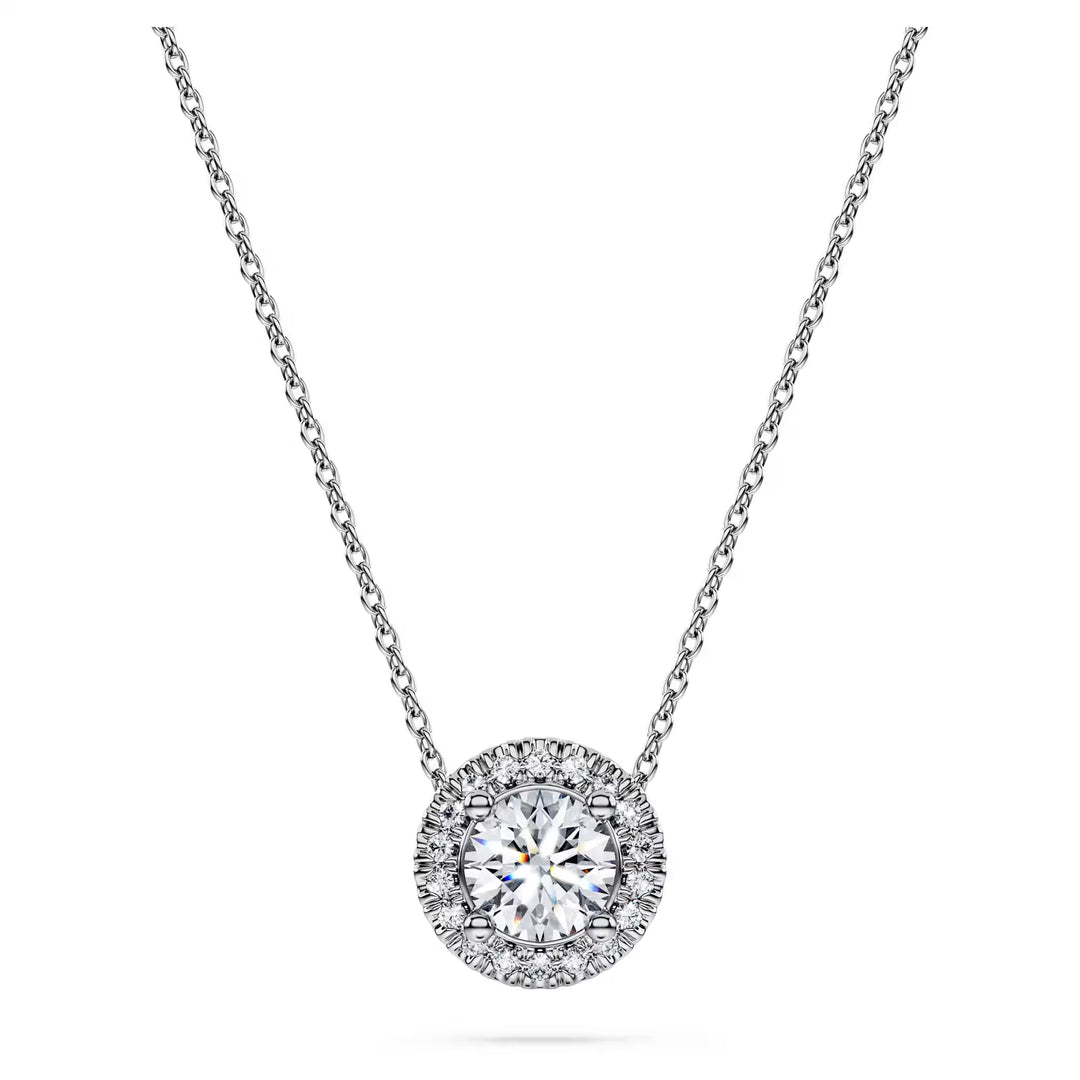 Pendente Swarovski - Solitario halo Eternity