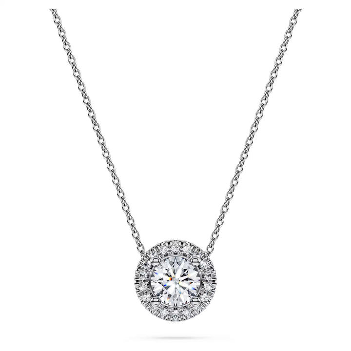 Pendente Swarovski - Solitario halo Eternity